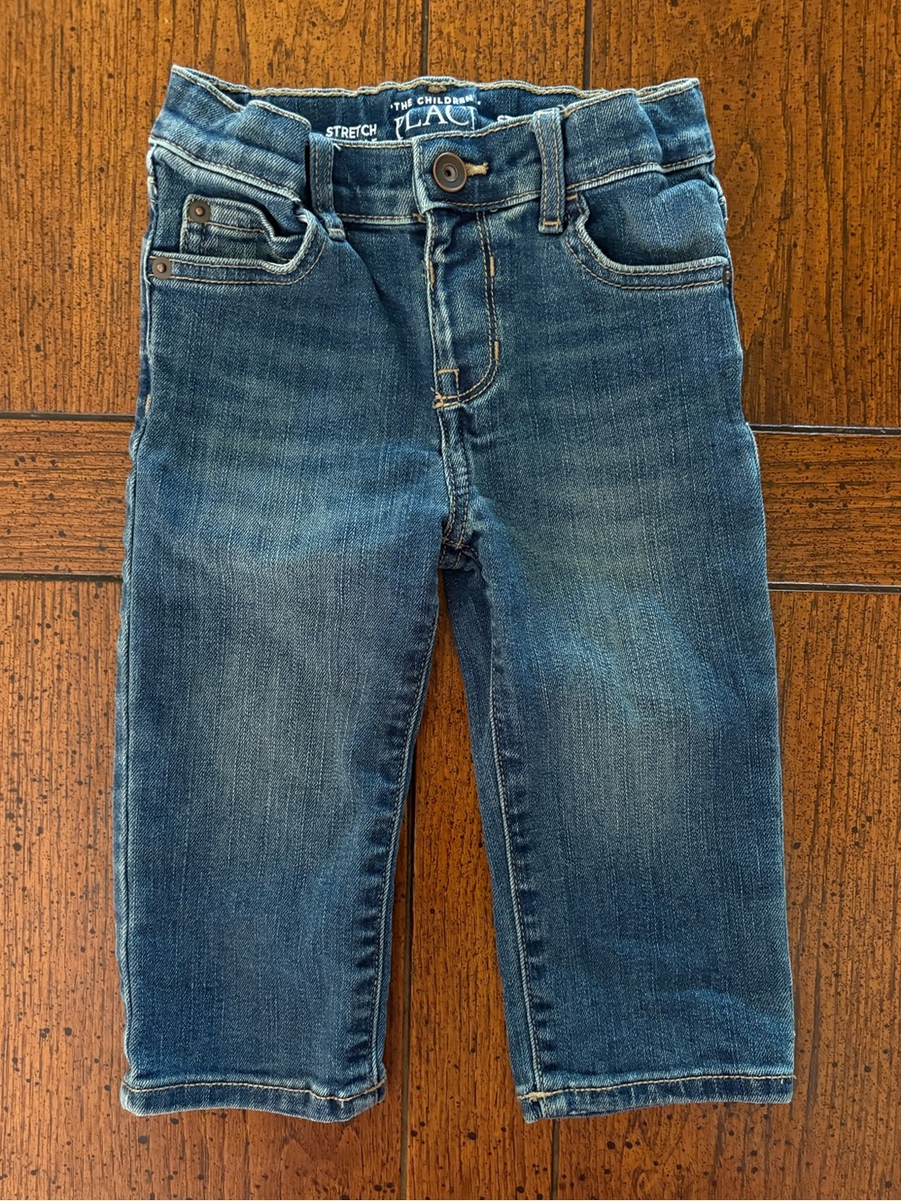 The Children's Place Baby/Toddler Blue Denim Jeans, 18-24 Months